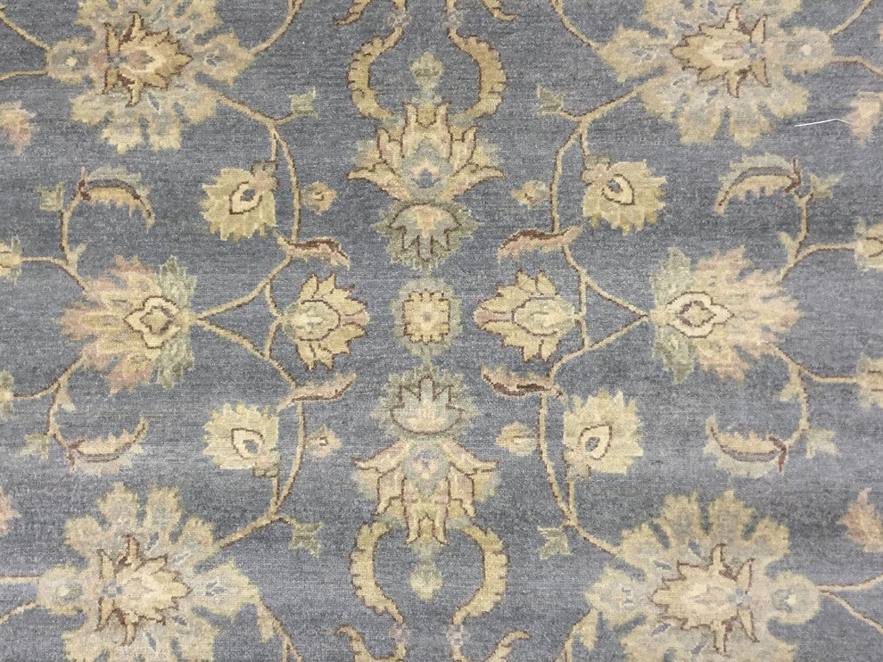 Peshawar Ashlyn Gray Hand-Knotted Rug, 8''3x10''3