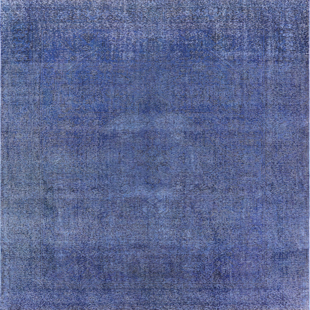 Ahgly Company Indoor Square Mid-Century Modern Area Rugs, 7' Square