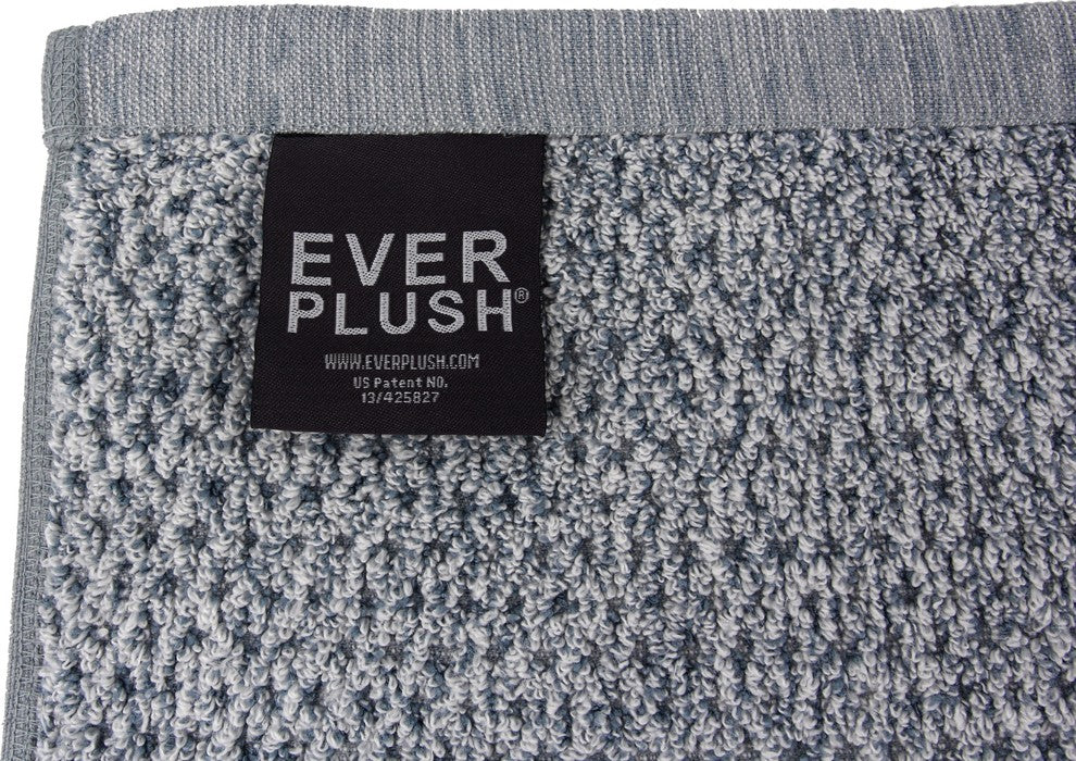 Everplush Diamond Jacquard Hand Towel Set, 4-Pack, Dusk
