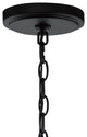 Kichler Voleta 6 Light Foyer Chandelier in Black