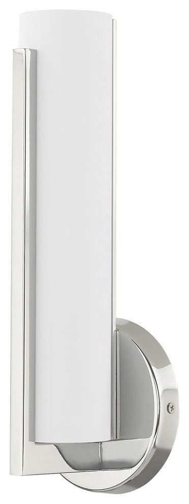 Livex Lighting Polished Chrome LED Light ADA Wall Sconce