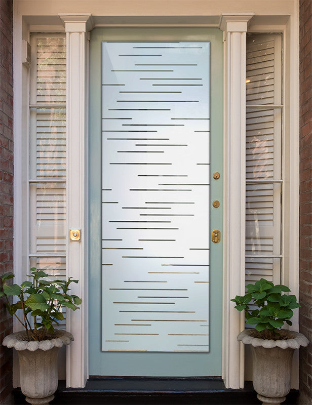 Interior Prehung Door or Interior Slab Door - Finer Lines - Primed - 24" x...