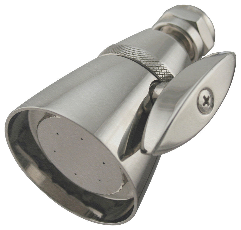 Chatham Style 2.25" Diameter Adjustable Shower Head In Satin Nickel