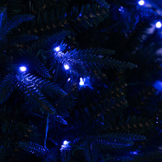 7ft. Pre-Lit Artificial Edmonton Fir Light Show Memory Shape Christmas Tree