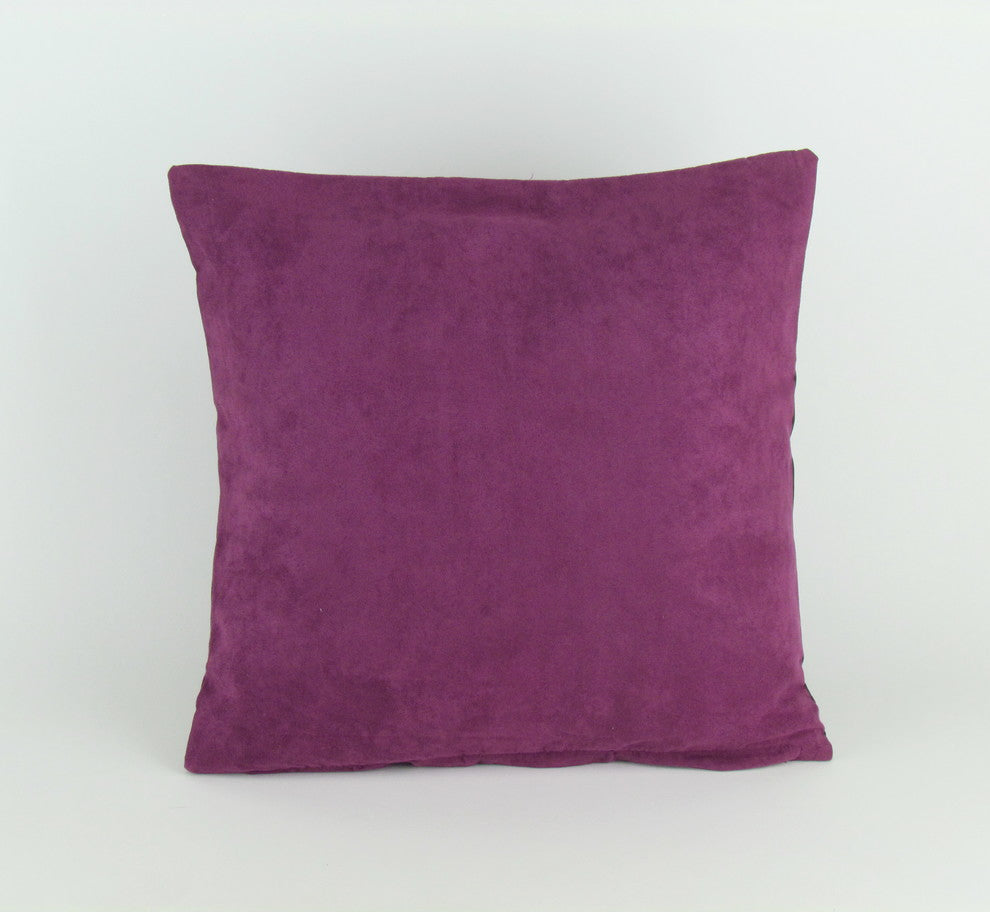Medallions Decorative Pillow, Purple