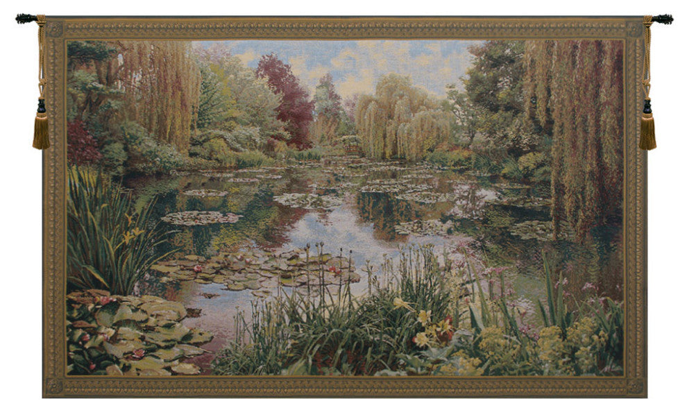Monet Horizontal Belgian Wall Tapestry