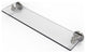 Shadwell 22" Glass Vanity Shelf with Beveled Edges, Satin Nickel