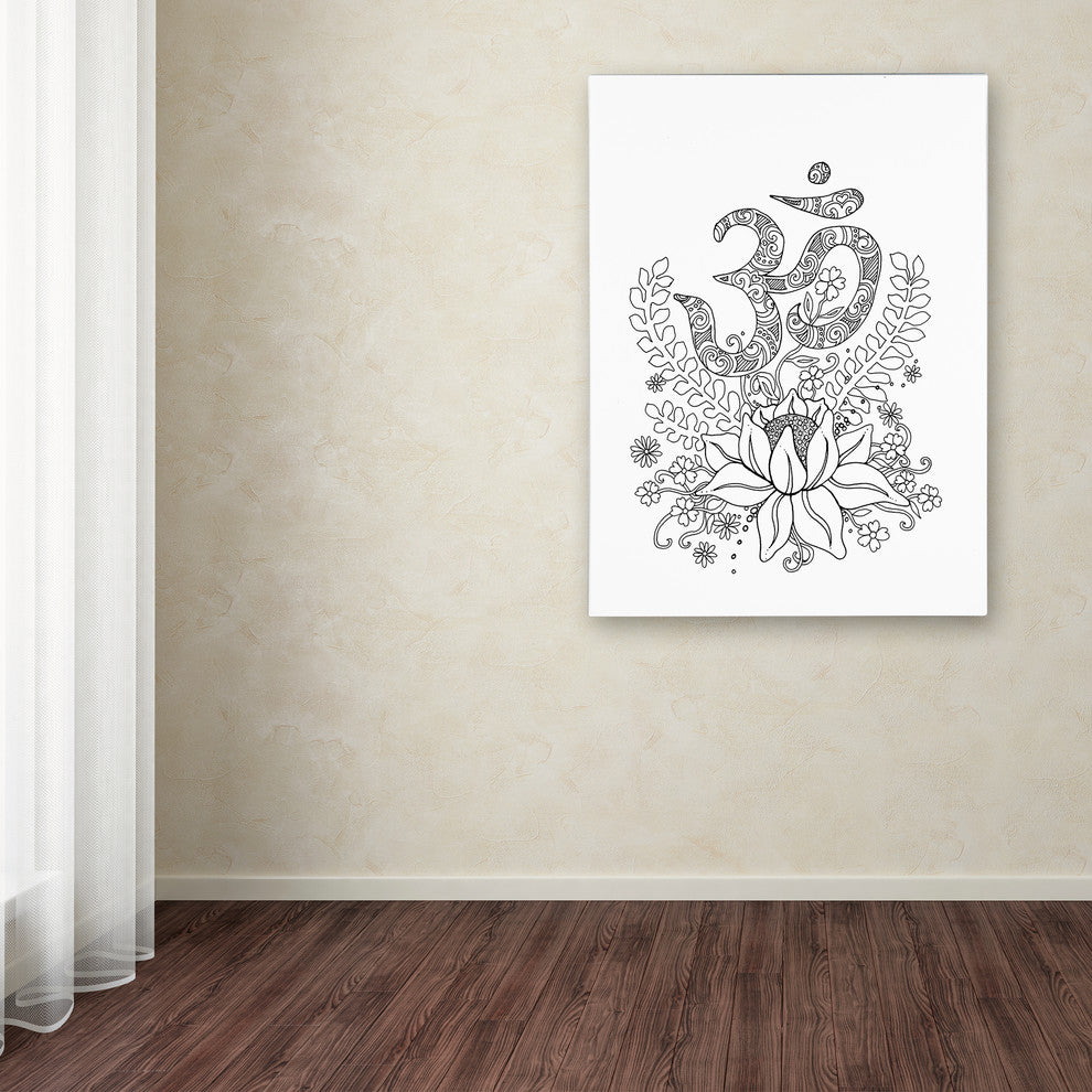 Kim Kosirog 'Om' Canvas Art, 24" x 32"