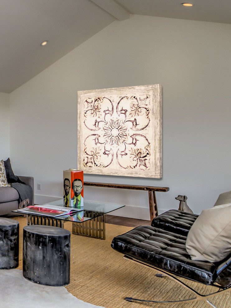 "Accent" Painting Print on Canvas by Irena Orlov