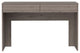 Acanto 2-Drawer Computer Desk with 2 Handleless Drawers, Light Gray