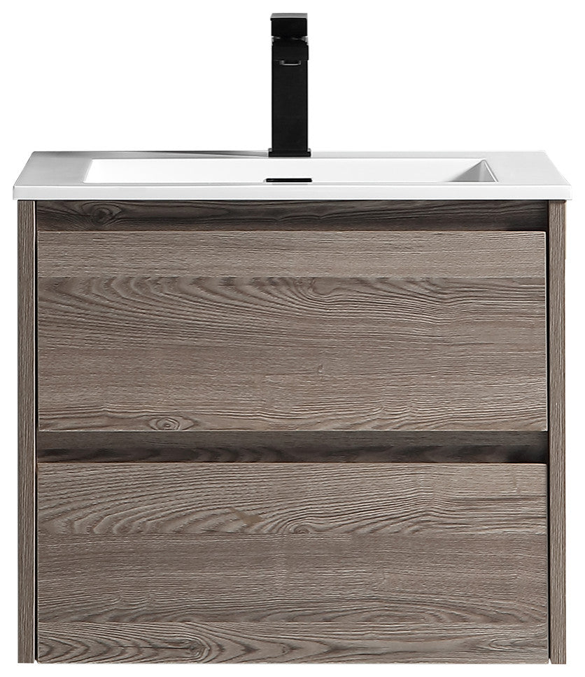 The Marlow Single Bathroom Floating Vanity, Kye, 24"