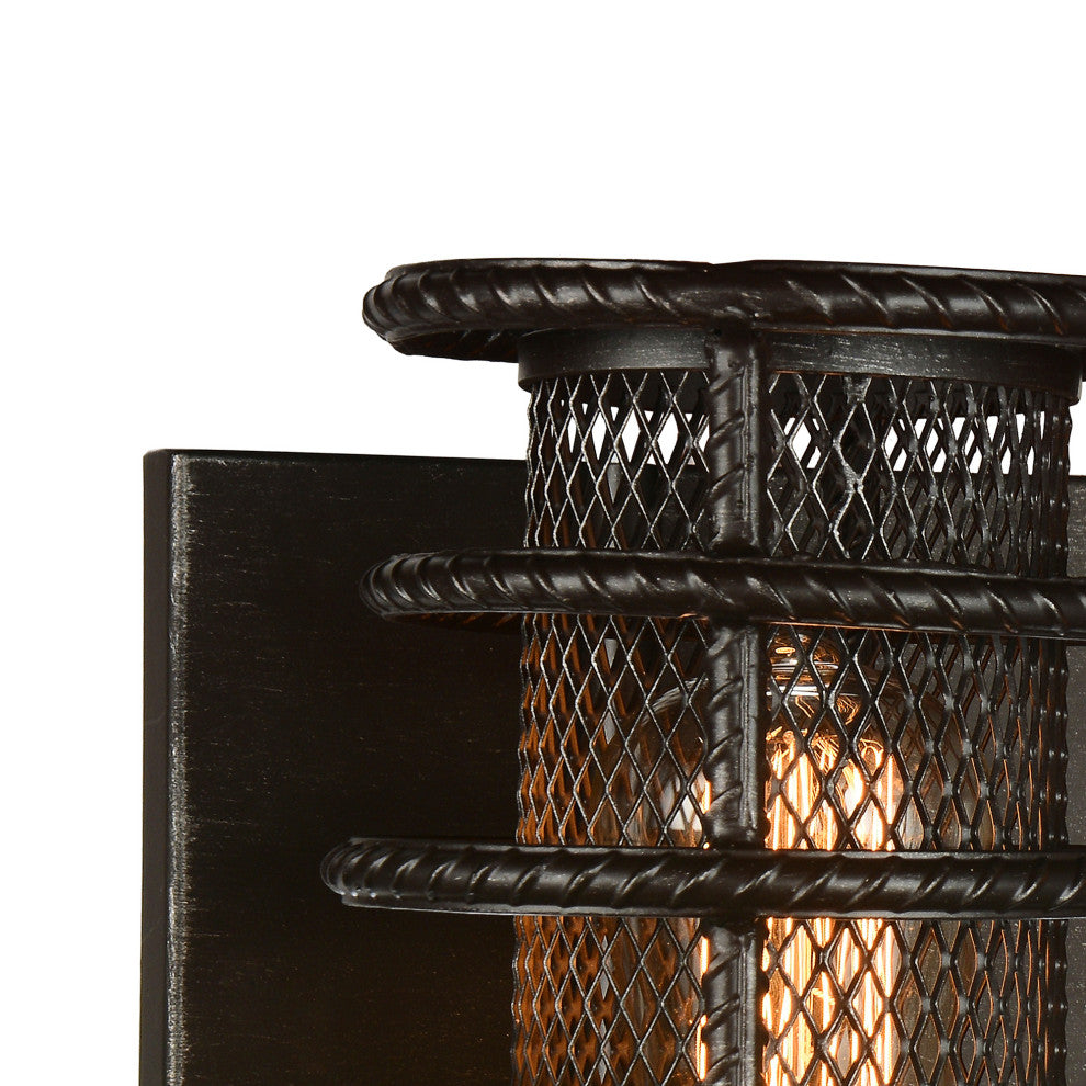 CWI Lighting 9700W24-3-197 Darya 3 Light Wall Sconce With Brown Finish