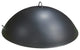 Outdoor Round Dome Fire Pit Snuffer Cover, 36" Diameter