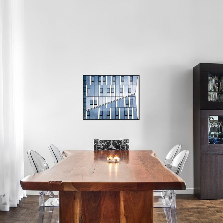 "Crossing" Framed Canvas Giclee by Nir Blatt, 31x24"
