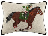 Equestrian Racer Hook Pillow