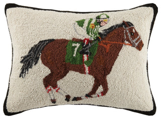 Equestrian Racer Hook Pillow