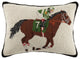 Equestrian Racer Hook Pillow