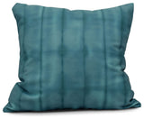 Pool, Stripe Print Outdoor Pillow, Teal, 20"x20"