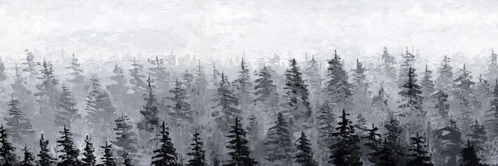 "I Find My Soul" Painting Print on Wrapped Canvas, 30x10
