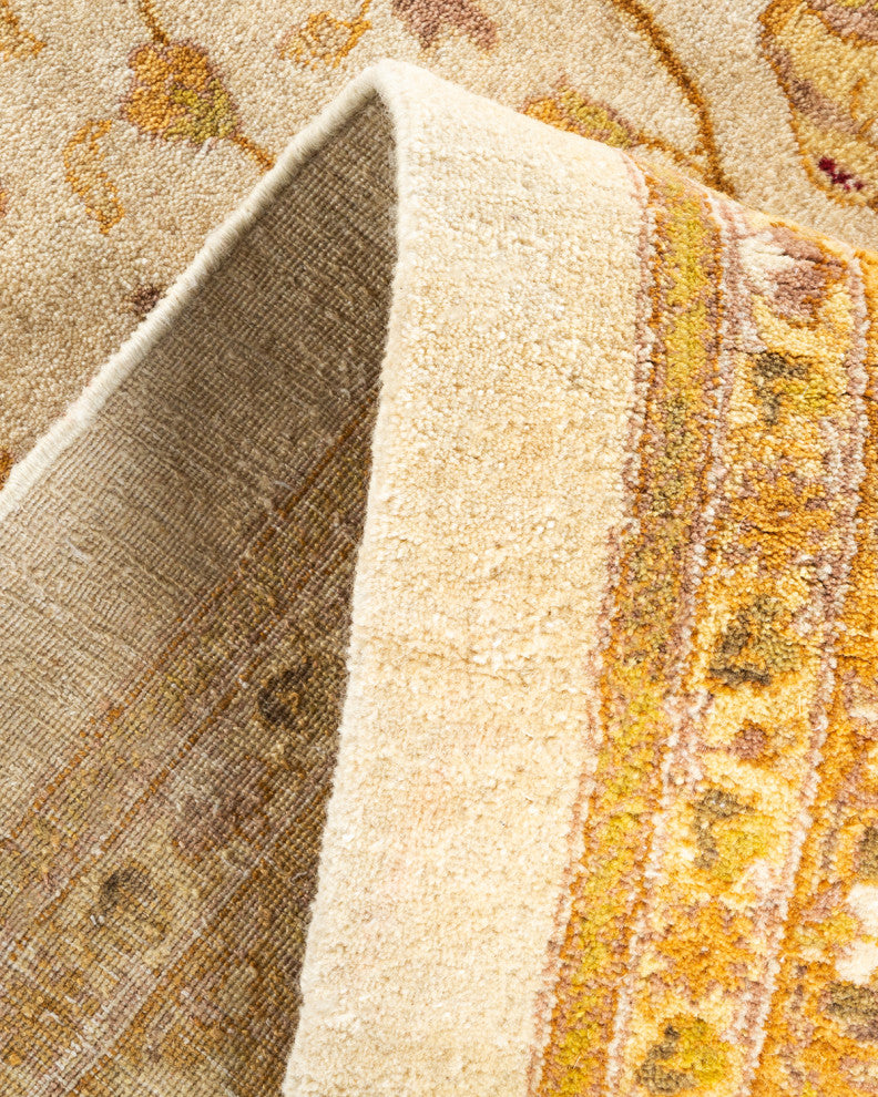 Mogul, One-of-a-Kind Hand-Knotted Area Rug Ivory, 12' 2" x 22' 0"