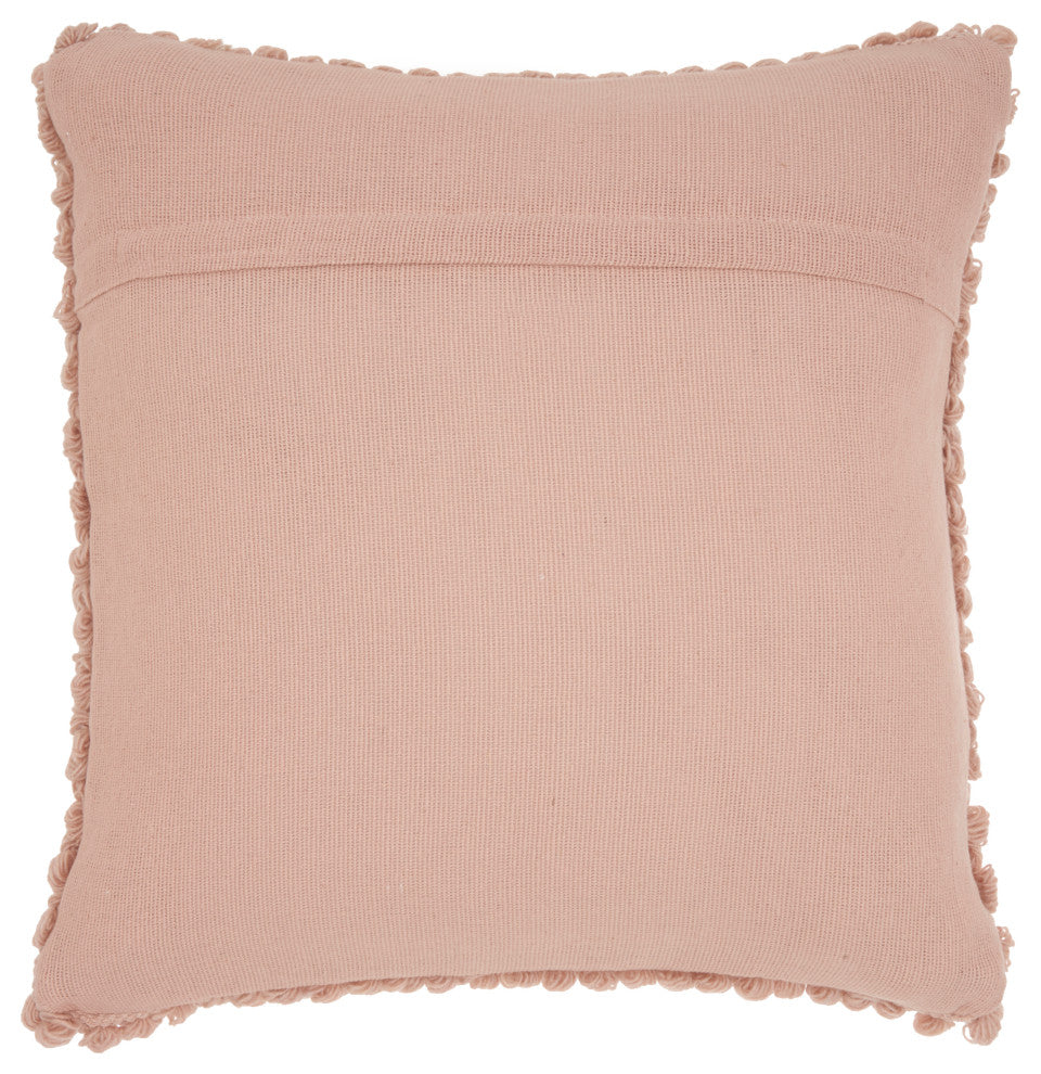 Mina Victory DC142 Throw Pillow, Blush, 20" x 20"