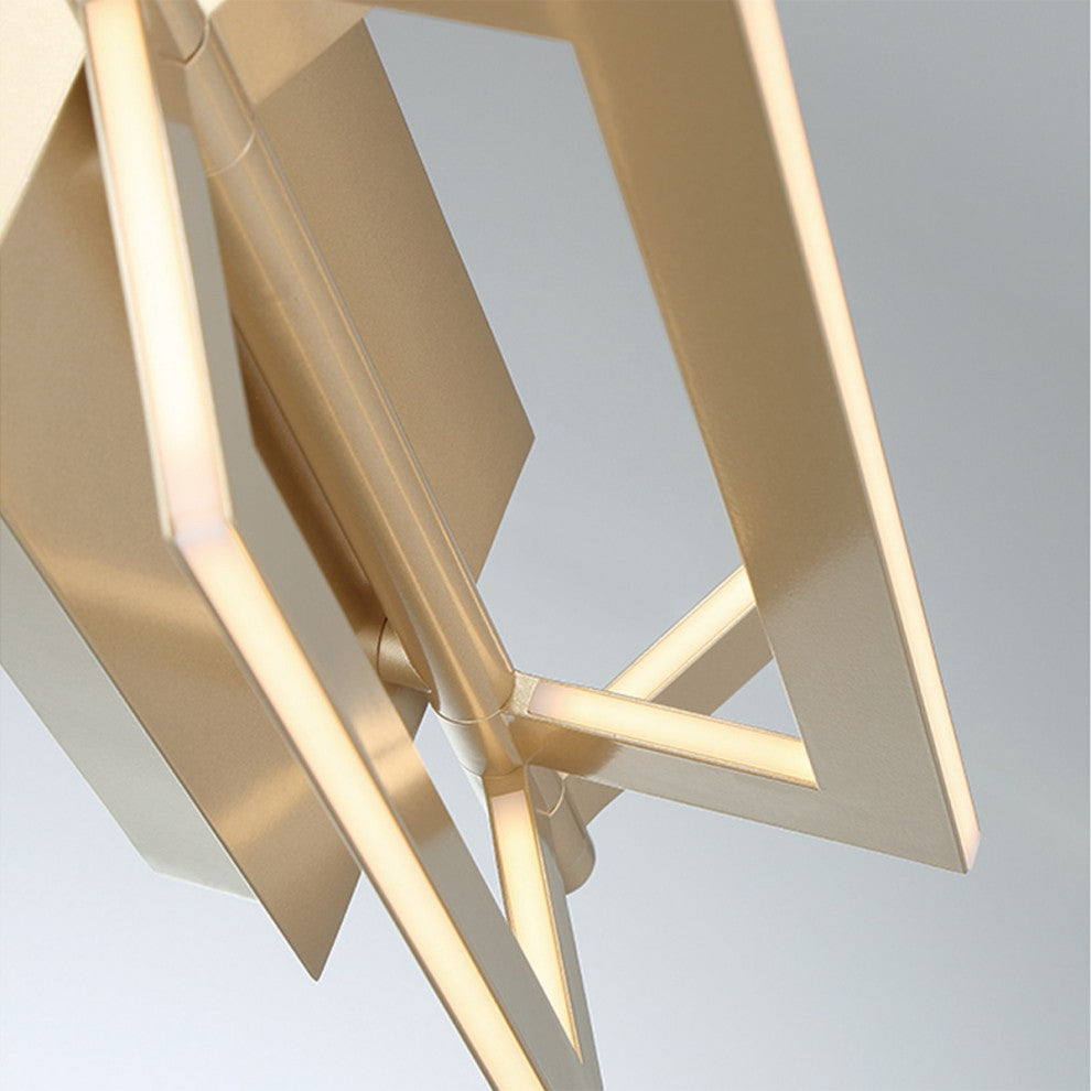 Livra 1-Light Sconce, Gold
