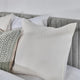 Danica 100% Cotton Sham by Kosas Home, Ivory, Euro Square