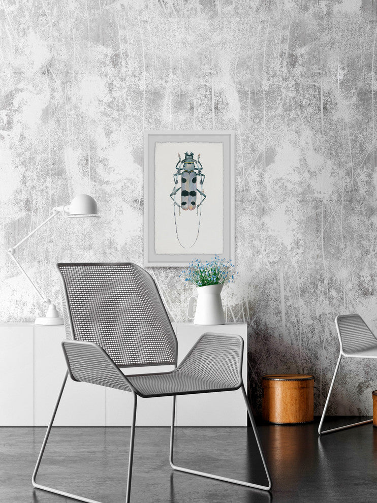"Spotted Bug" Framed Painting Print, 12"x18"