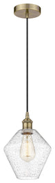 Innovations 616-1P-AB-G654-8 1-Light Mini Pendant, Antique Brass