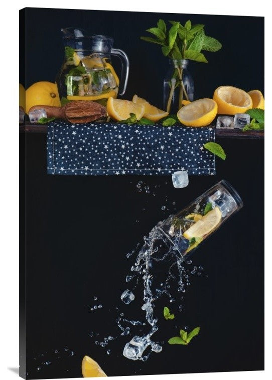 "Lemonade From The Top Shelf" Stretched Canvas Giclee by Dina Belenko, 20x30"