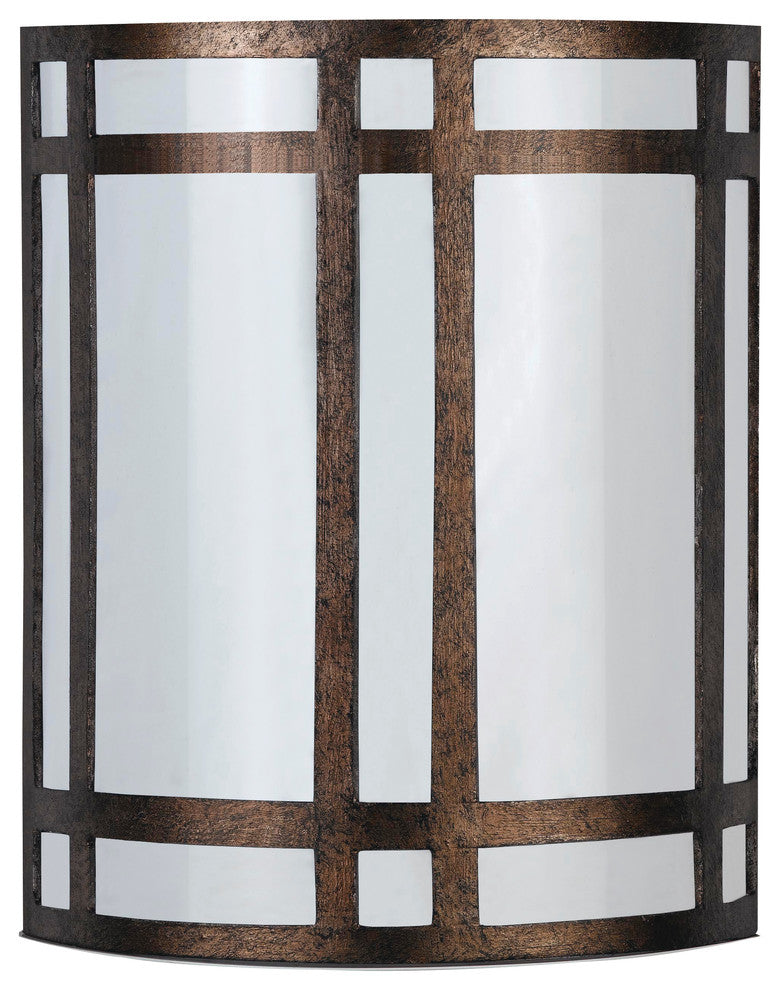 18W Wall Lamp G24Q-2 Socket, Brushed Steel Finish, White