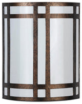 18W Wall Lamp G24Q-2 Socket, Brushed Steel Finish, White