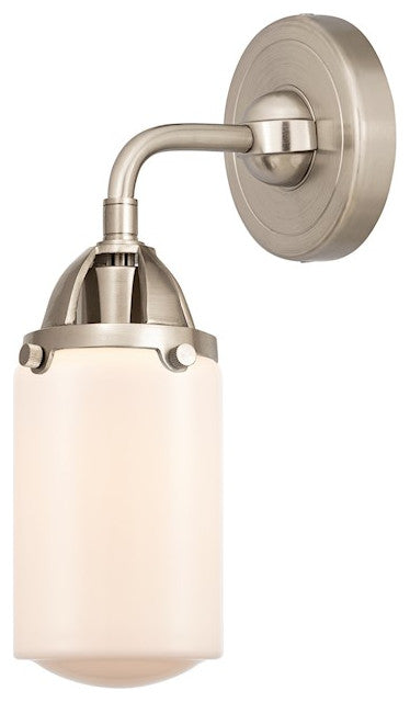 Dover 1 Light 4.5" Sconce, 288-1W-SN-G311-LED, Brushed Satin Nickel
