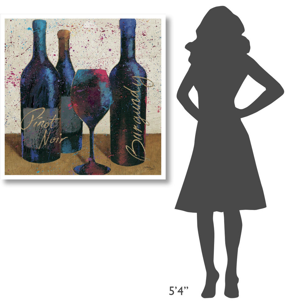 "Wine Splash Light III" Digital Paper Print by Wellington Studio, 38"x38"