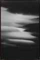 24x36 Lenticular Clouds IX, Framed Artwork, Espresso