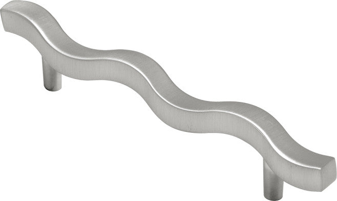 Belwith Hickory 128mm Euro-Contemporary Satin Nickel Cabinet Pull P2162-SN