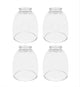 Aspen Creative 23073-4 Clear Replacement Glass Shade, 4 Pack