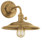 Heirloom, One Light, 8000, MS2 Small Wall Sconce, Aged Brass Finish