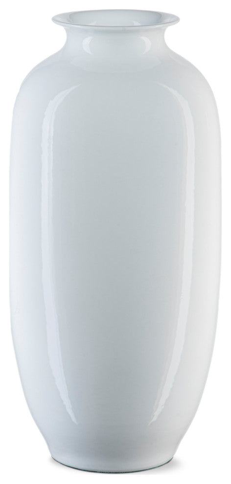 Imperial White Modern Vase