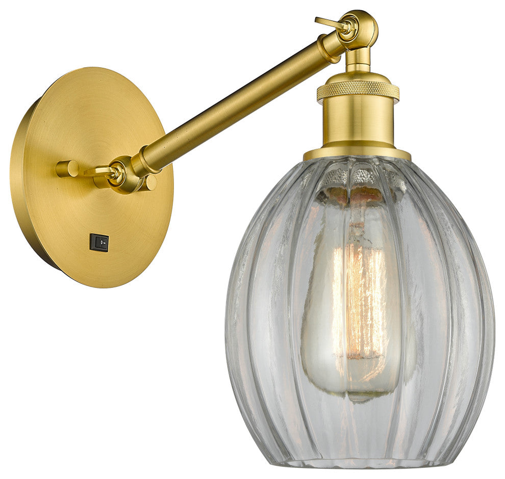 Innovations 317-1W-SG-G82-LED 1-Light Sconce, Satin Gold
