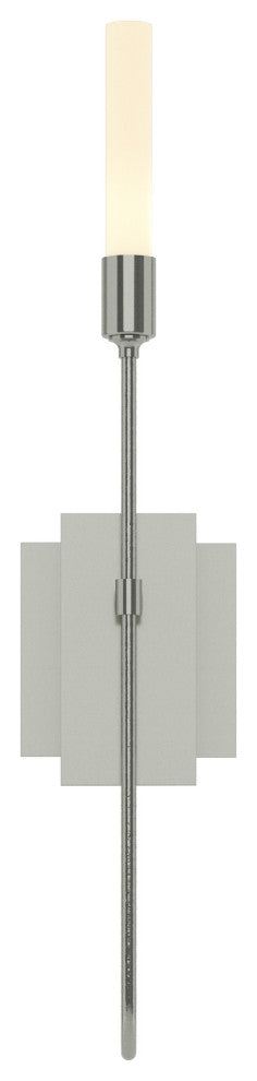 Lisse 1 Light Sconce, Sterling Finish