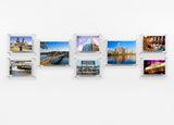 Set of 8 UV Grade Acrylic Floating Gallery Wall