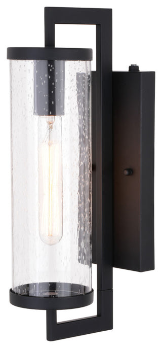 Morgan Park 16"H Outdoor Wall Light Matte Black