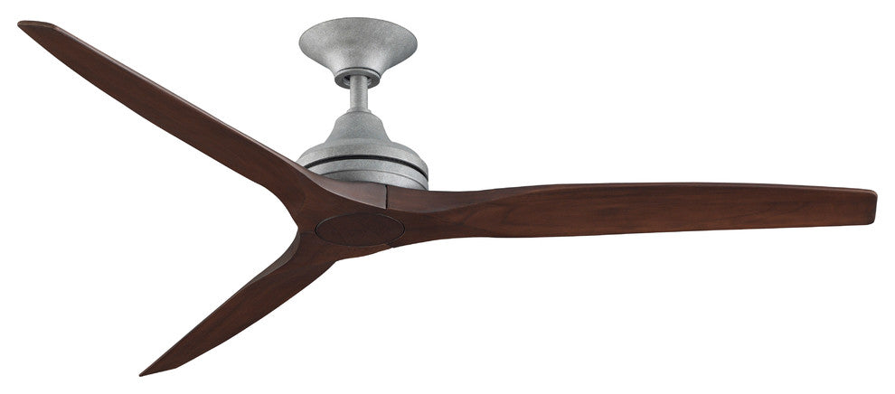 Fanimation Spitfire Ceiling 48" Fan, Galvanized/Whiskey Wood