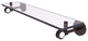 Clearview 22" Glass Shelf with Dotted Accents, Antique Bronze