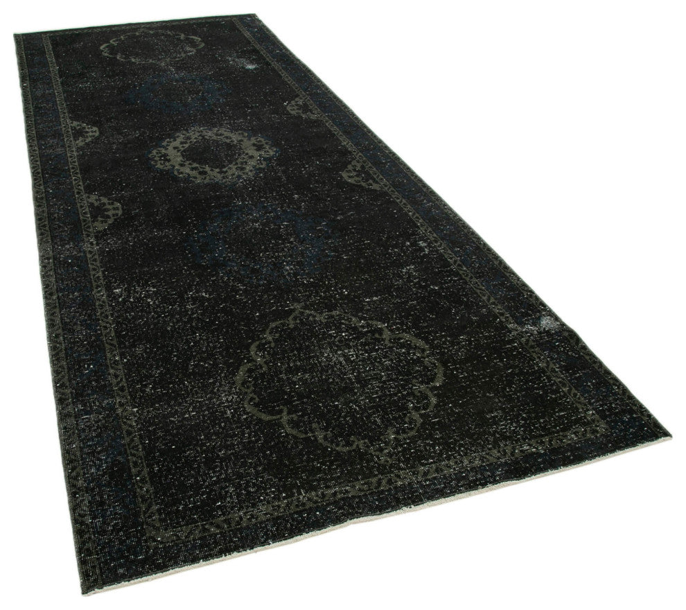 Rug N Carpet - Handmade Oriental 4' 10" x 12' 5" One-of-a-Kind Runner Rug