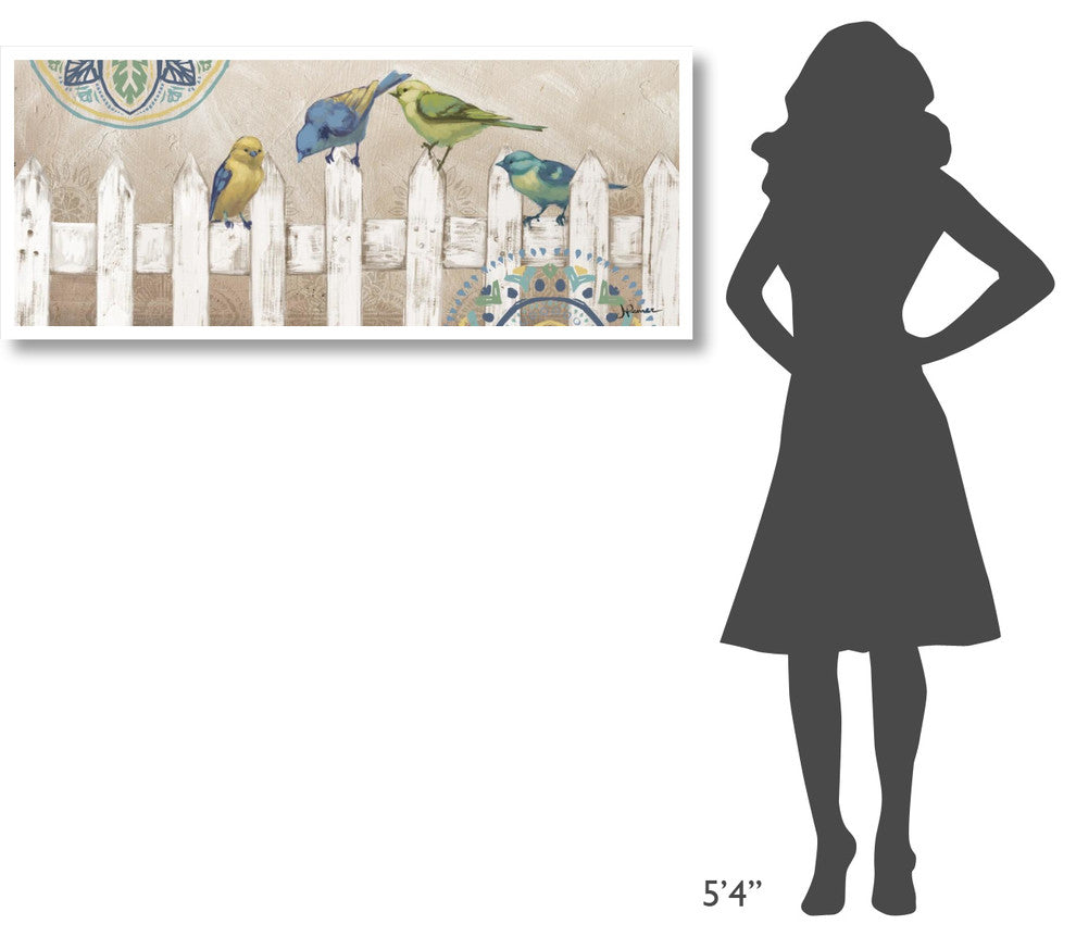 "Fly Away IV" Digital Paper Print by Janelle Penner, 52"x22"