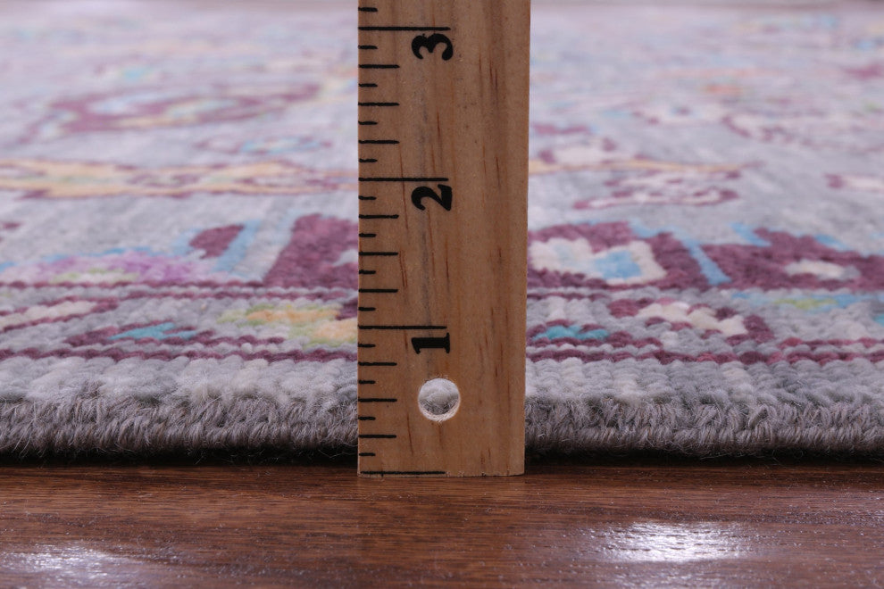 Turkish Oushak Handmade Wool Rug 8' 0" X 9' 10" - Q15686