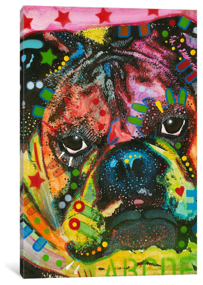 "Determined" by Dean Russo, Canvas Print, 18"x12"