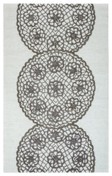 Rizzy Home DI2456 Dimensions Area Rug 5'x8' Gray